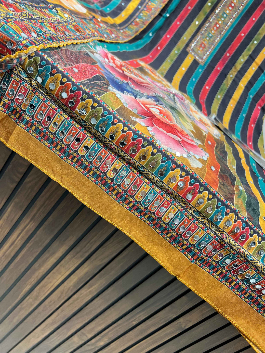 Raftar organza Suit 1826