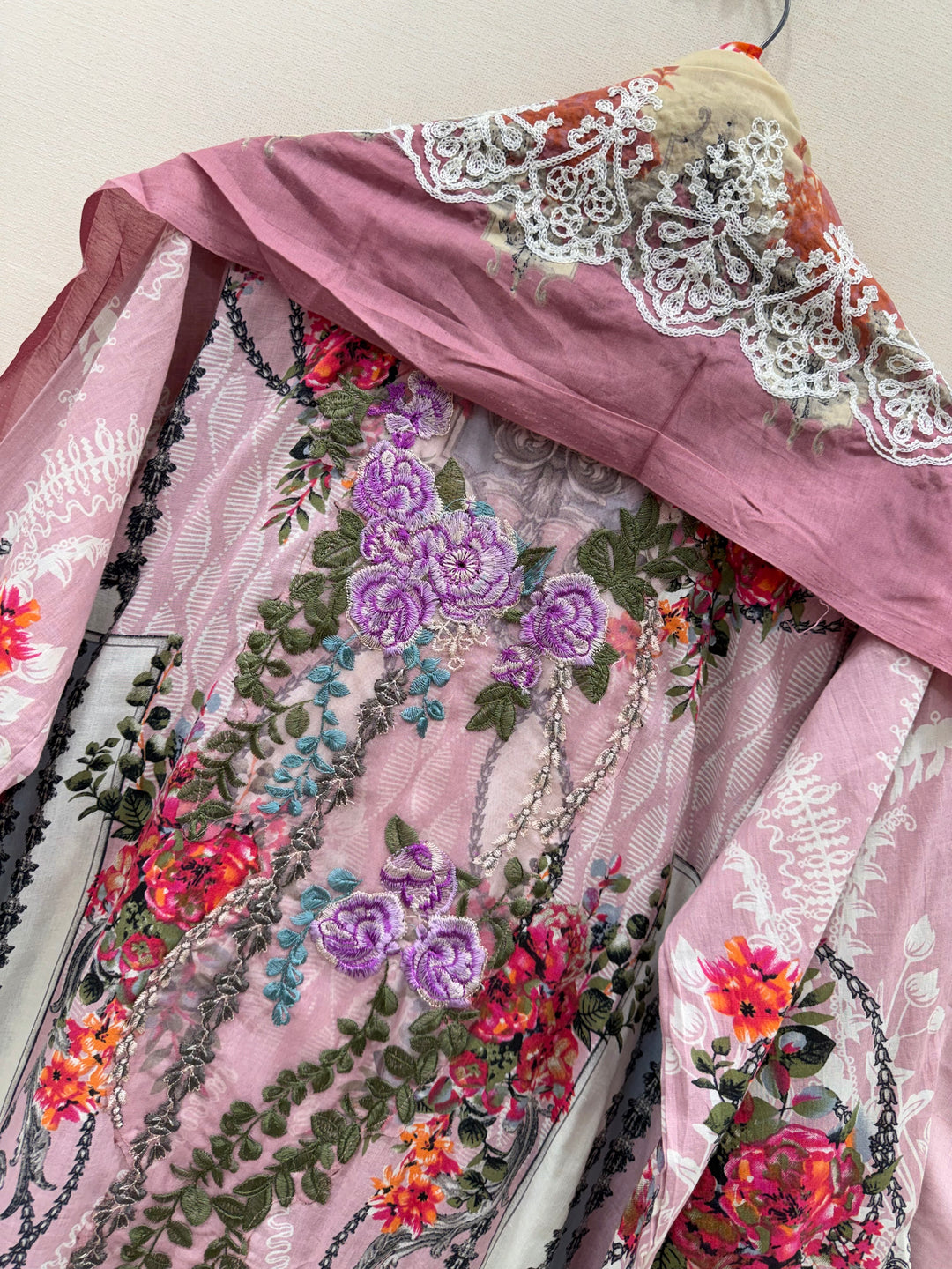 Pakistani patch work suit