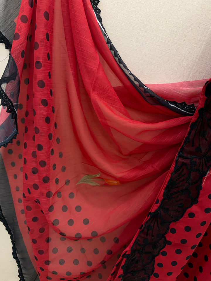 Polka Dot Farshi Salwar Suits