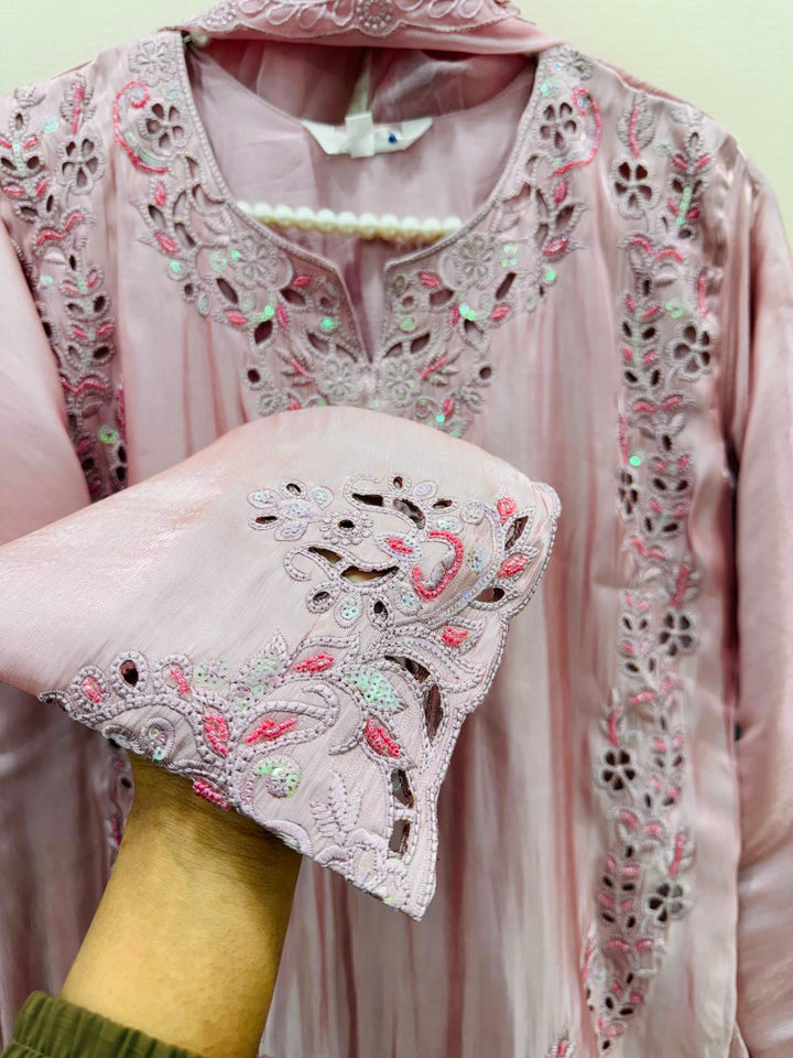 Pakistani cutwork suits