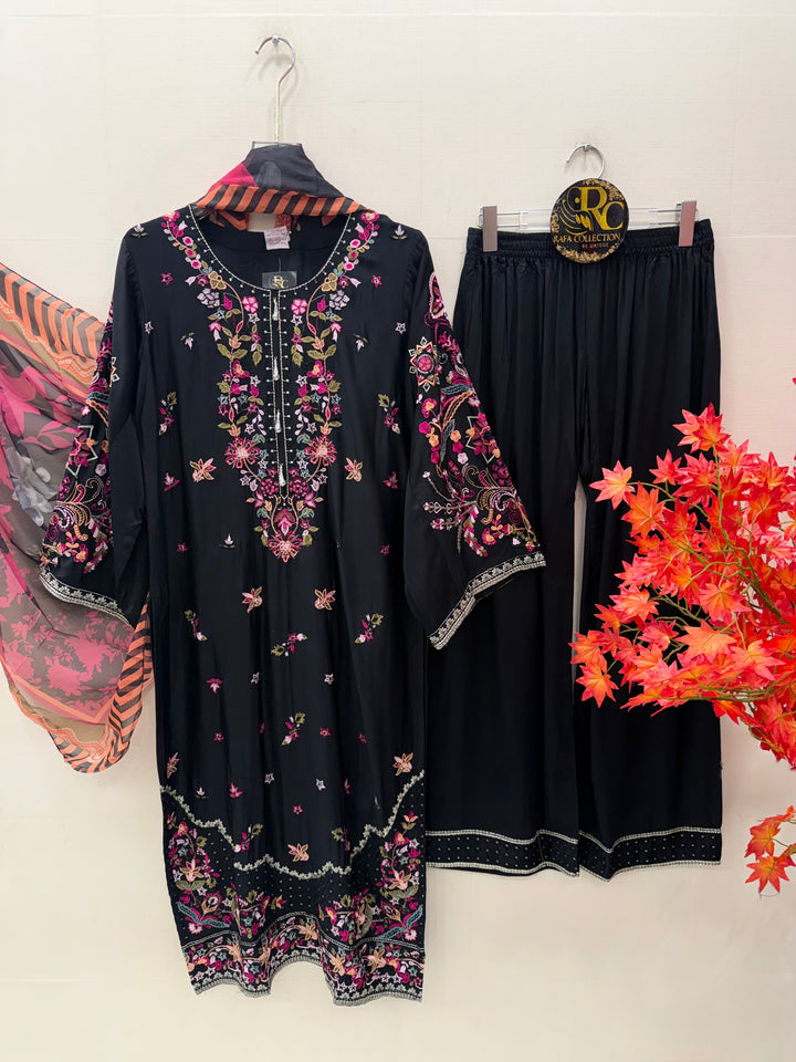 Embroidered Long Suits