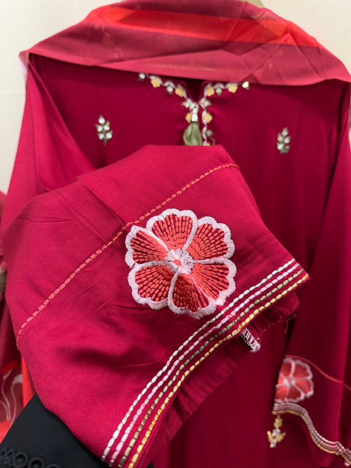 Embroidered Long Suits