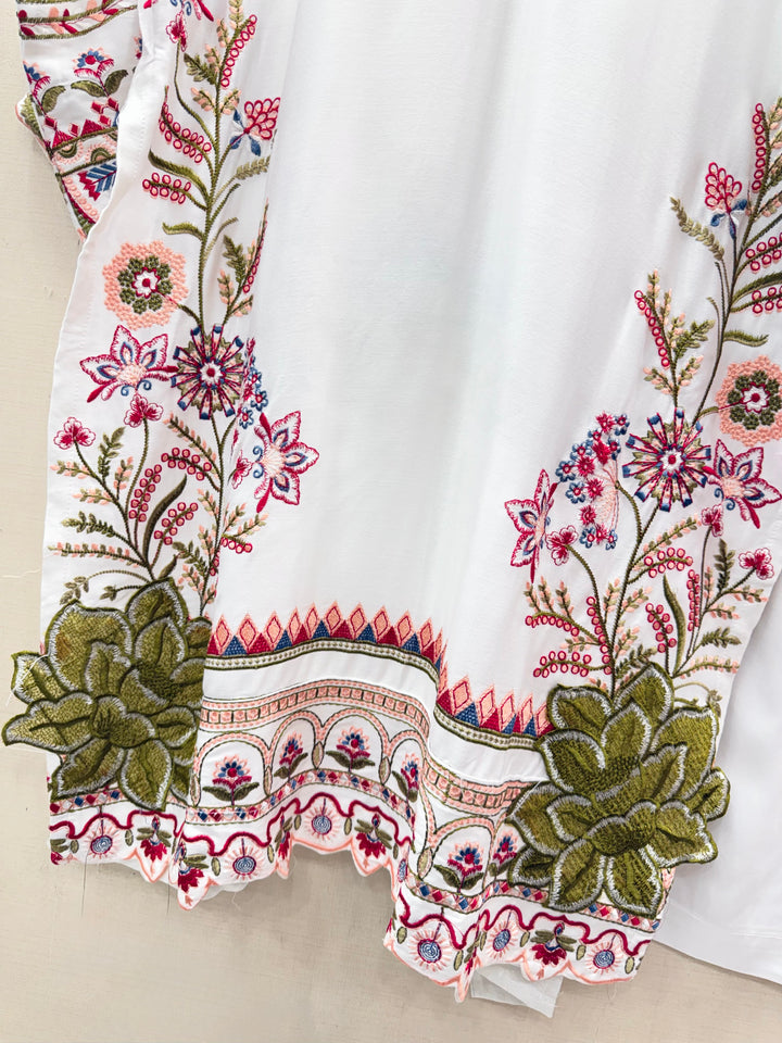 Embroidered Cutwork Suits