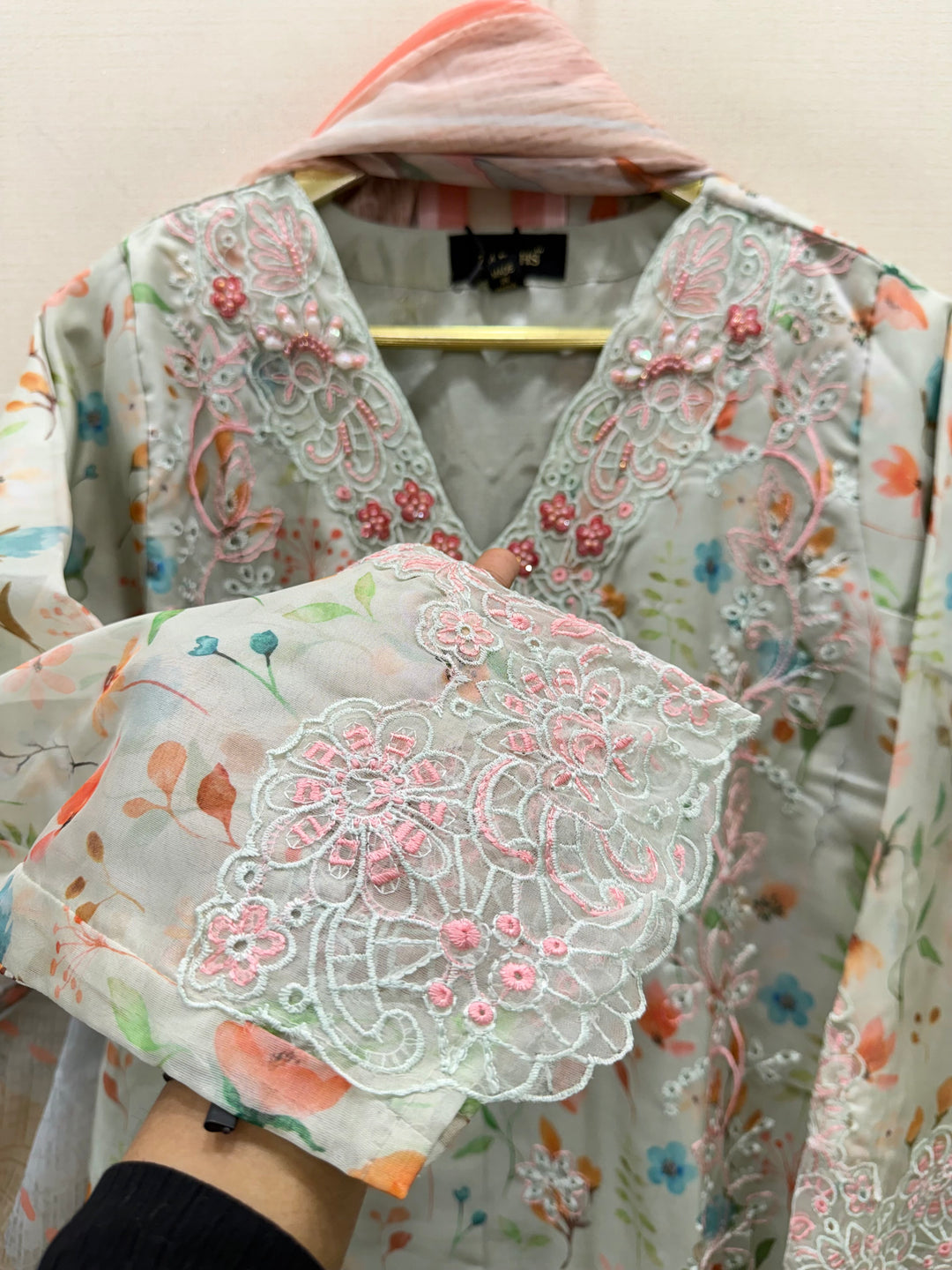 Pakistani cutwork suits