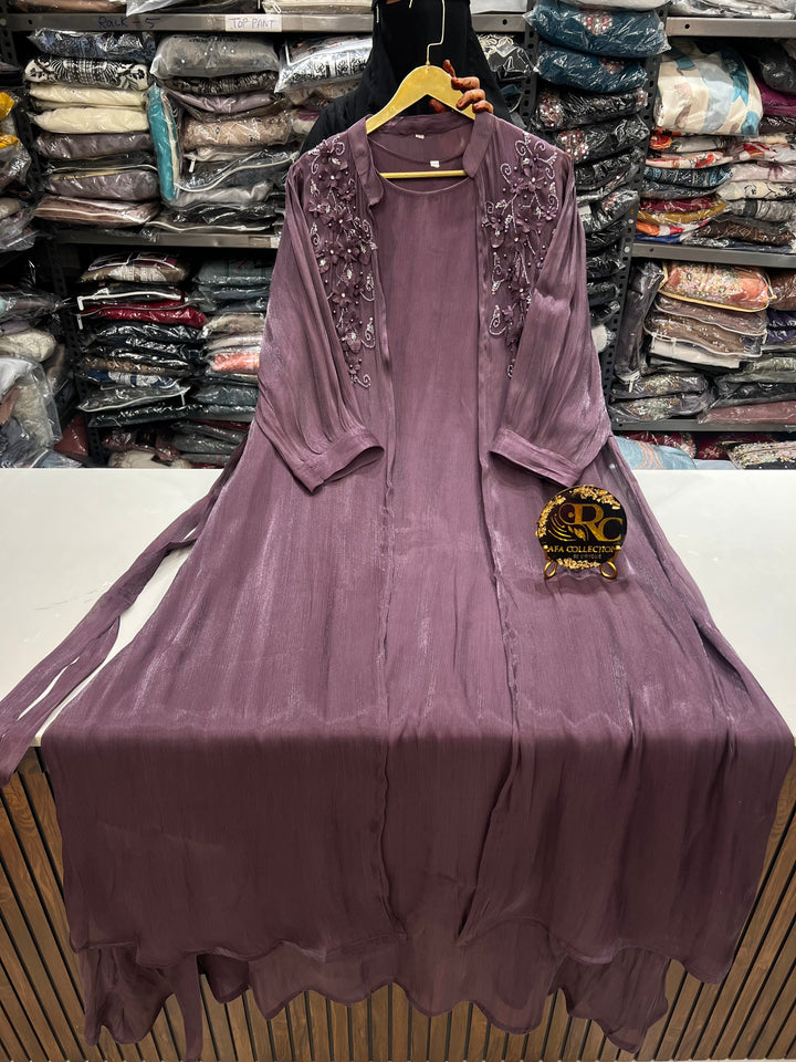 Shimmer shrug gowns 837