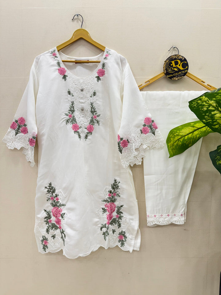 Embroided co-ord sets