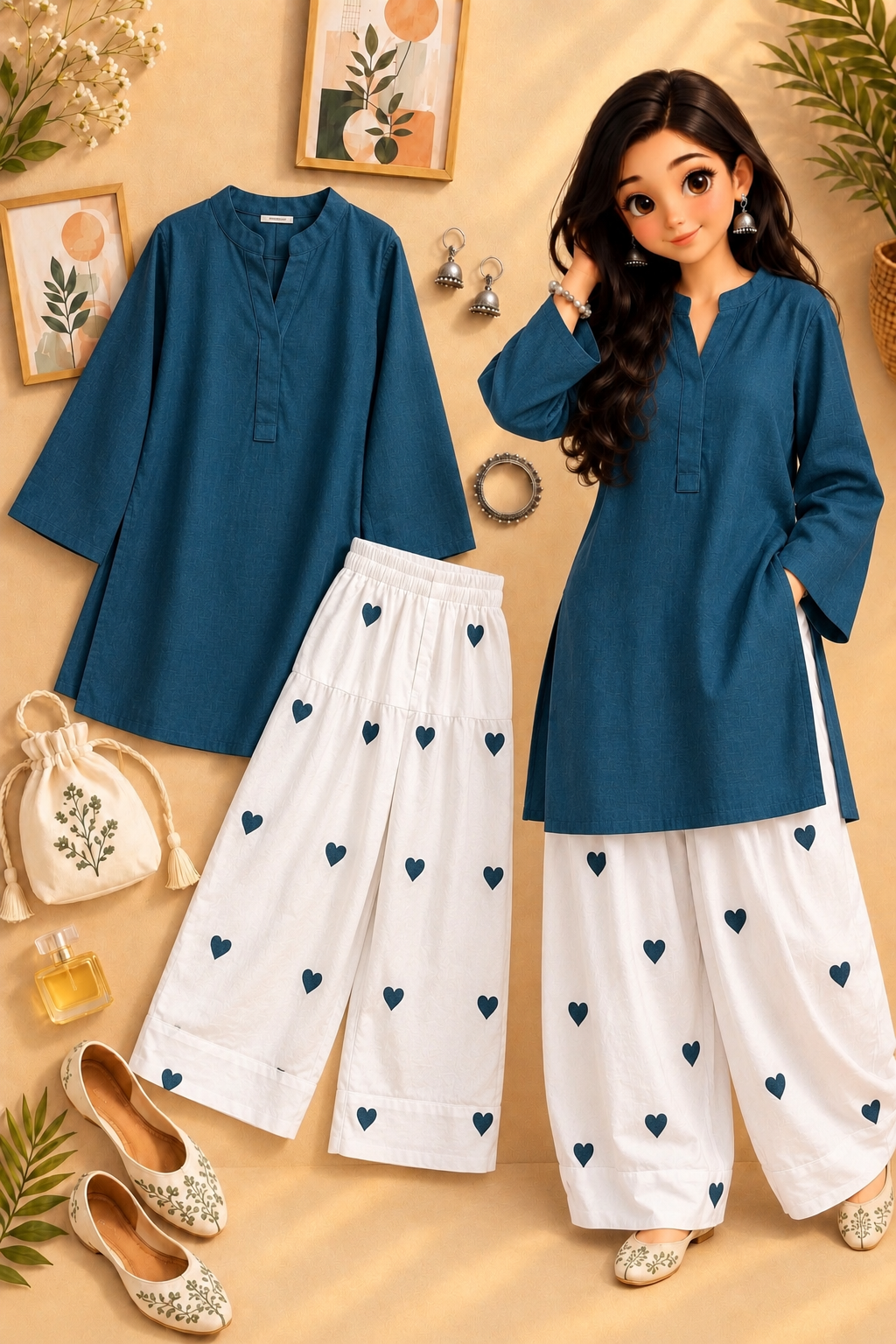 Heart Farshi salwar suits