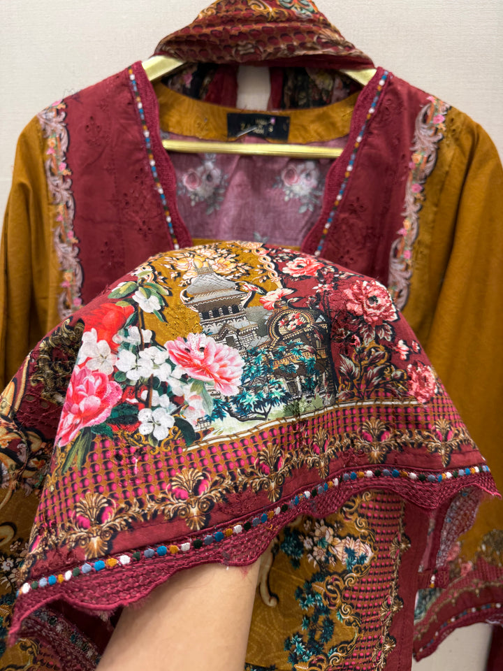 Pakistani chikankari suits