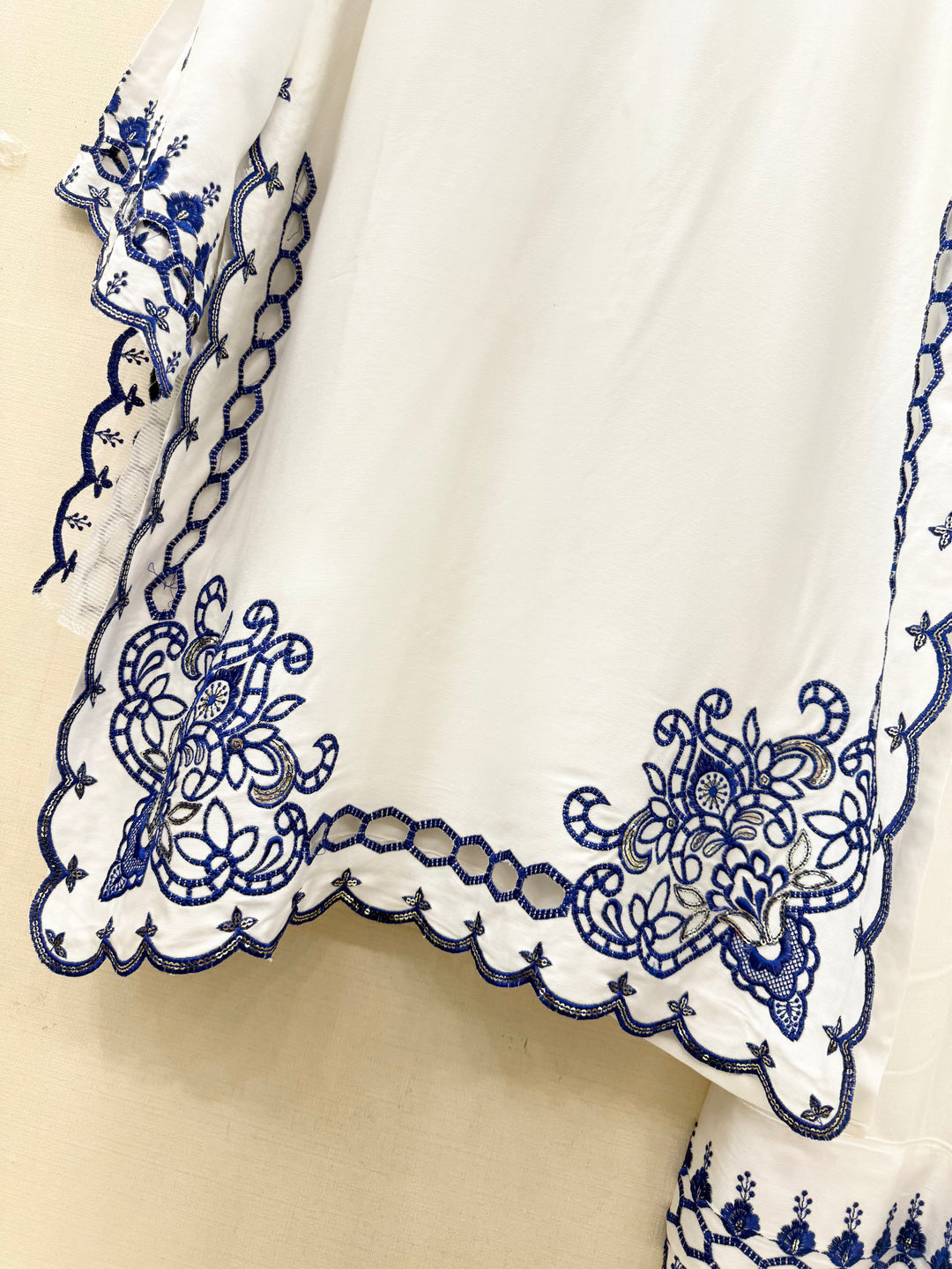 Pakistani Embroidered farshi suits