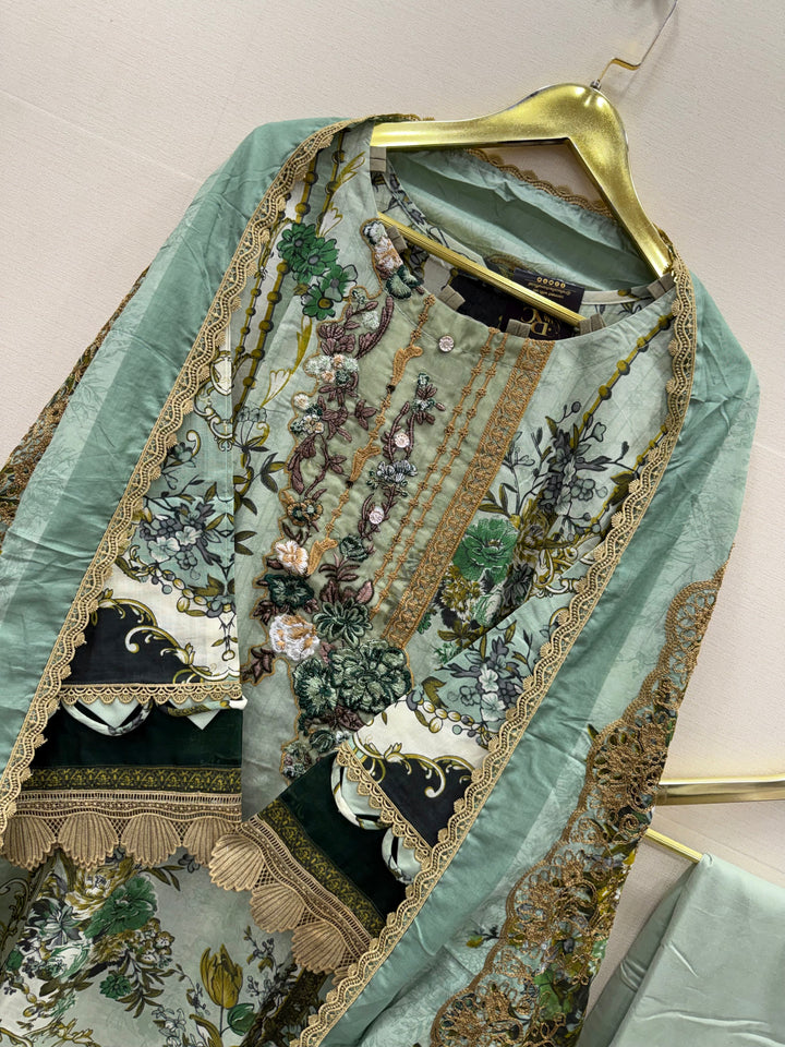 Pakistani patch work suit