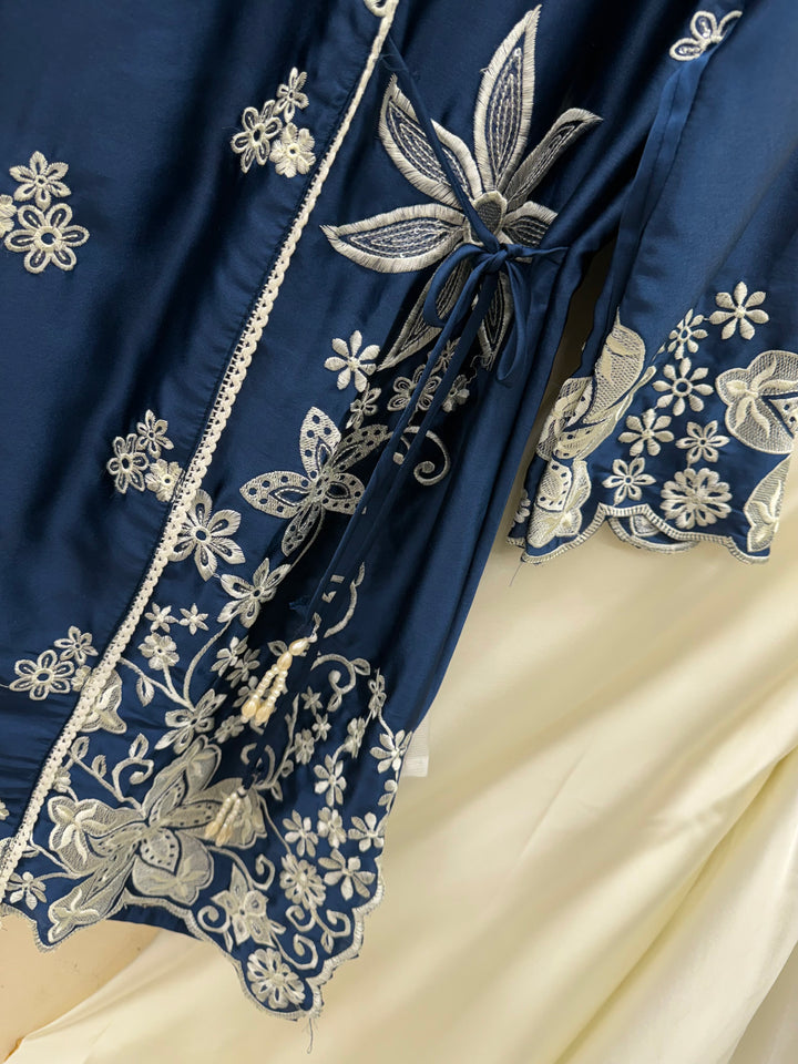 Pakistani angrakha pattern suit