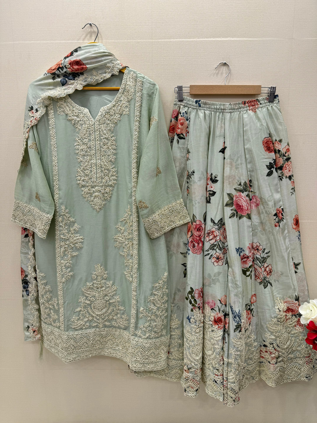 Party wear plazzo suits