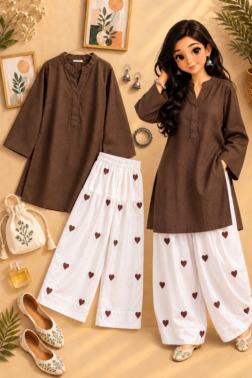 Heart Farshi salwar suits
