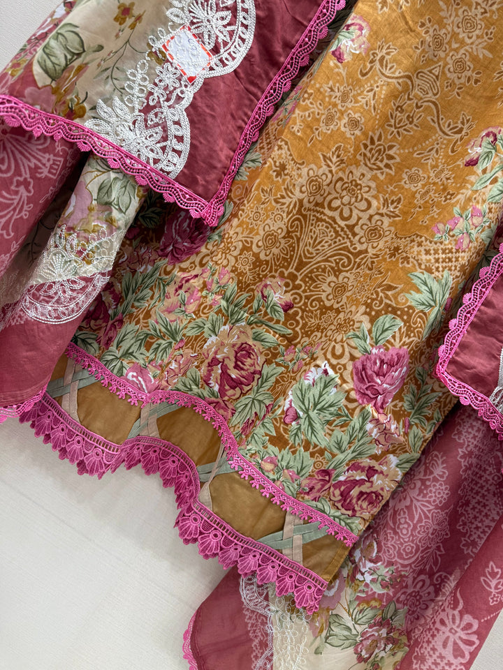 Pakistani patch work suit