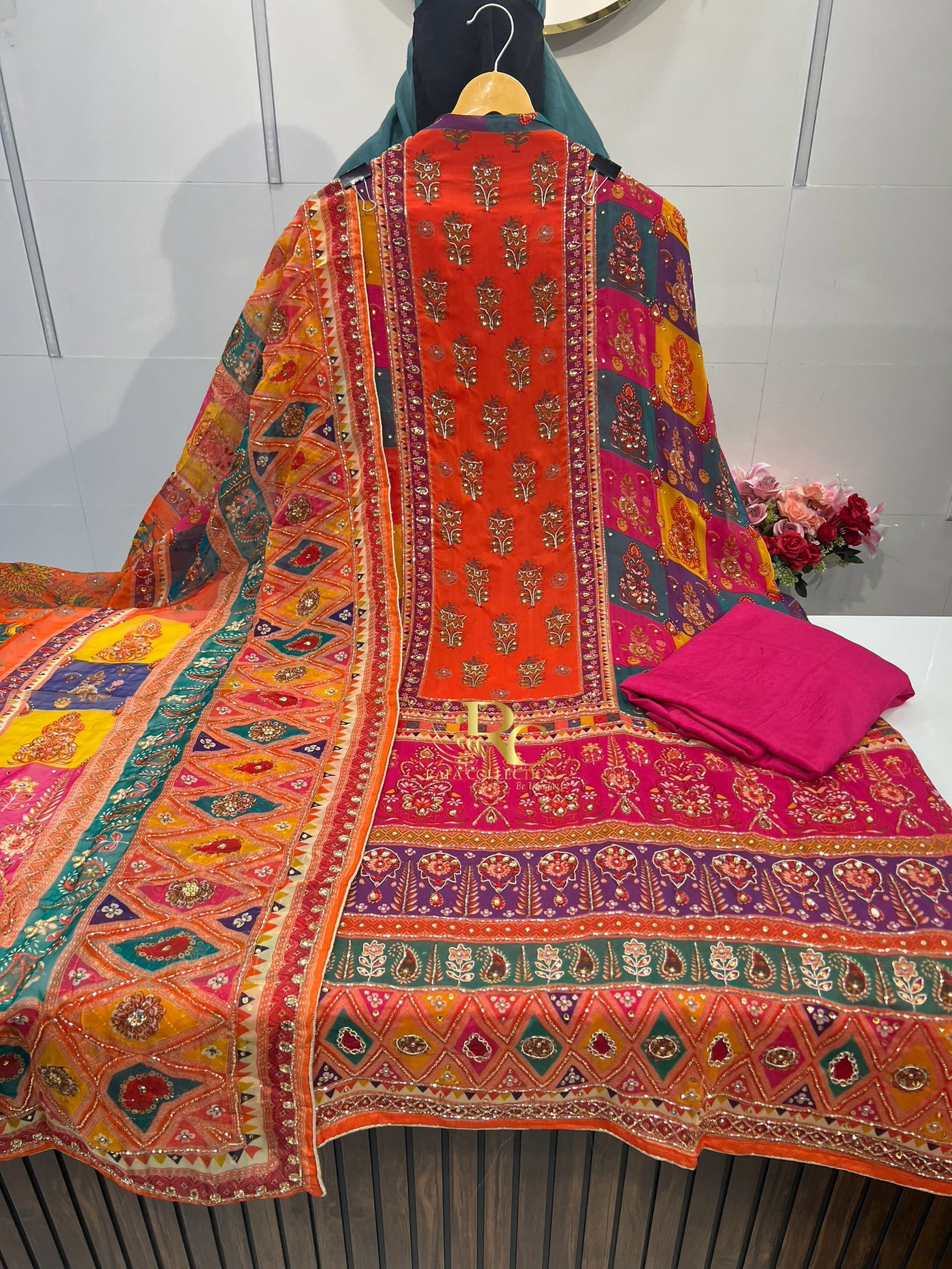 Pure fabric handwork Suit 1750