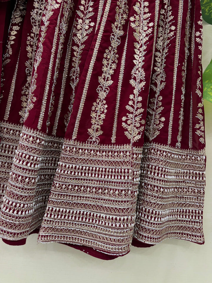Handwork plazzo suit 5902