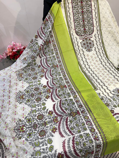 Cotton Unstich Suit 1381
