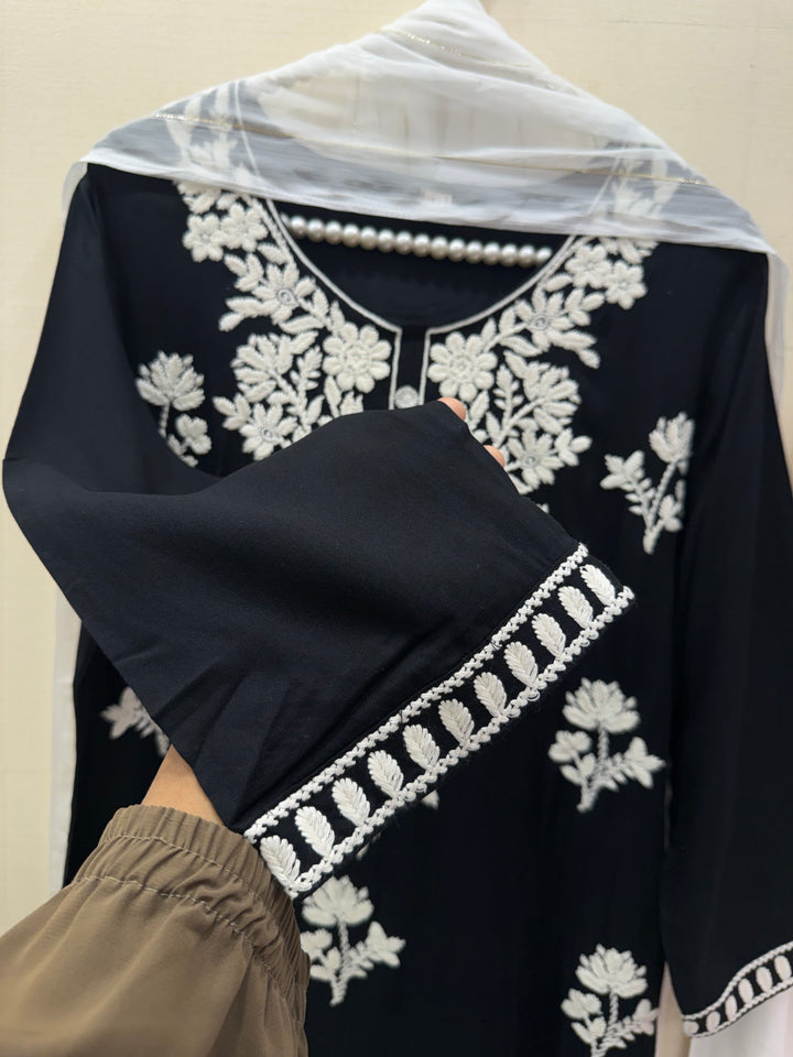 Lucknawi Embroidered Suits