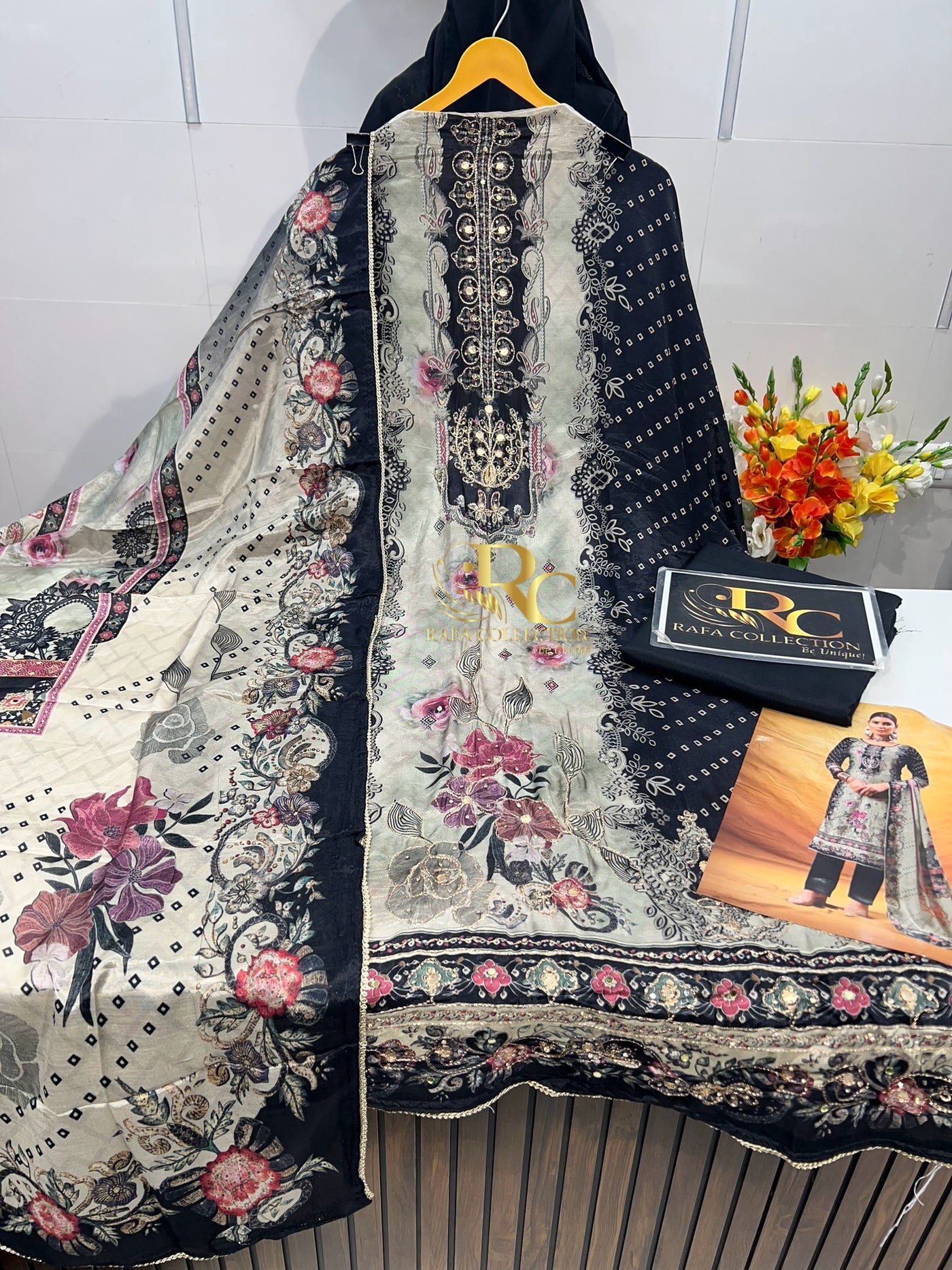 Pure Muslin Suit 1599