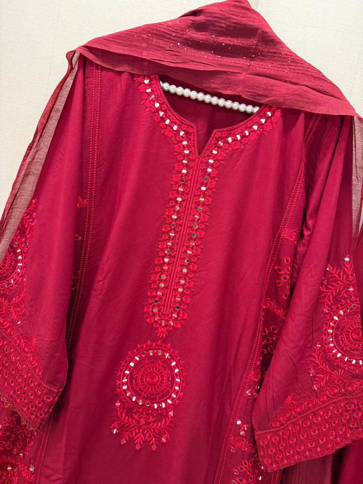 Rayon Embroidered Suits