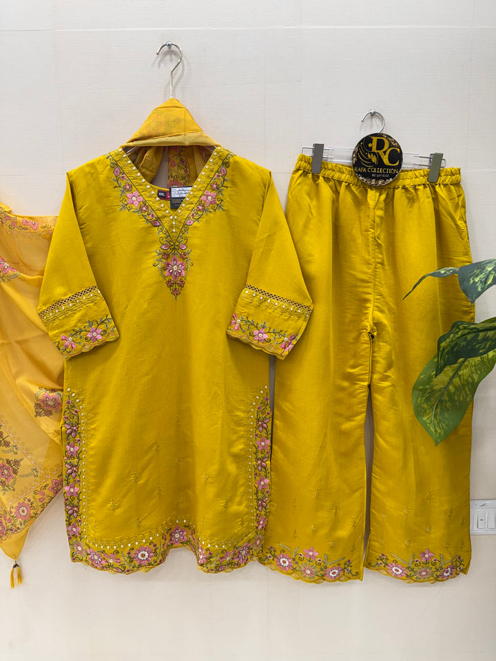 Cotton Embroided suits
