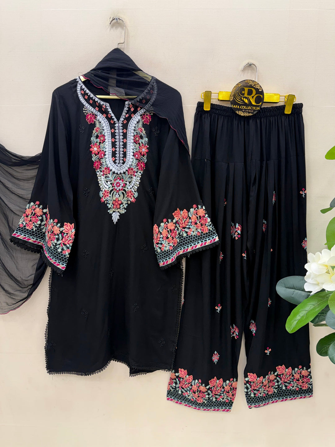 Premium Embroidered Farshi Salwar Suits