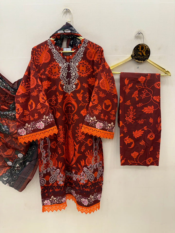 Cotton ready to wear suits