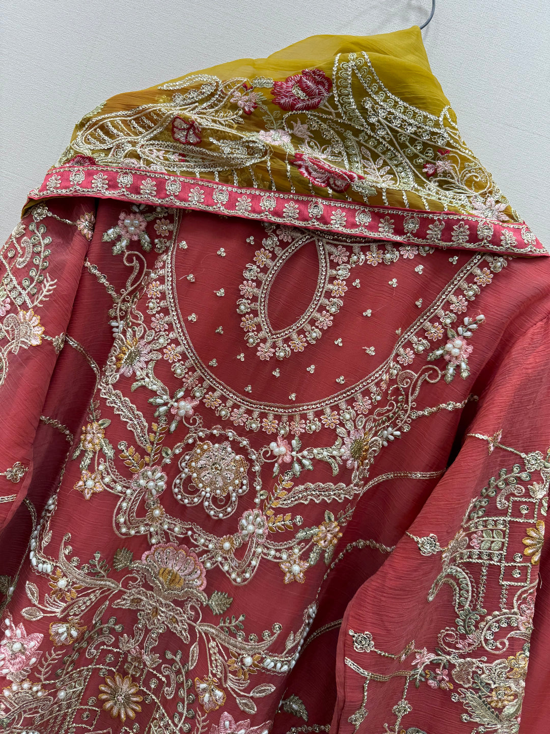 Pakistani shiffon Garara suits for women  7018