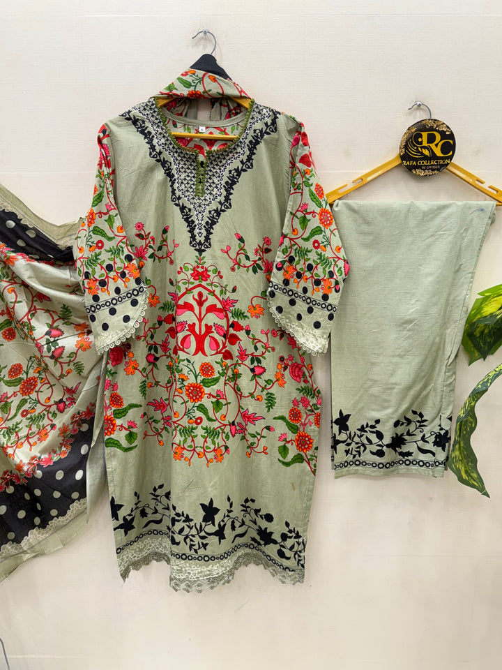 Cotton ready to wear suits