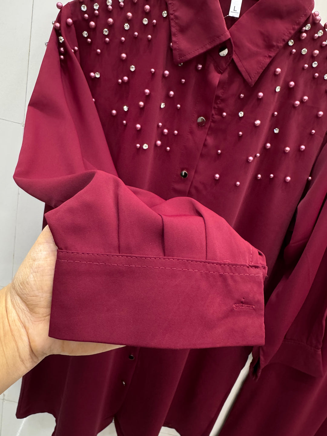 Imported pearl co-ord sets 2845