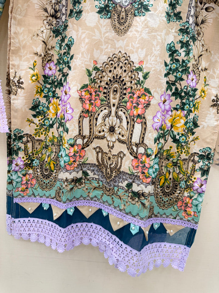 Pakistani cotton patchwork suits