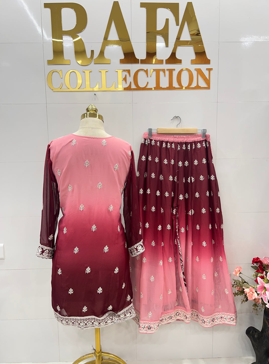 Lakhnawi wedding wear suits 59010