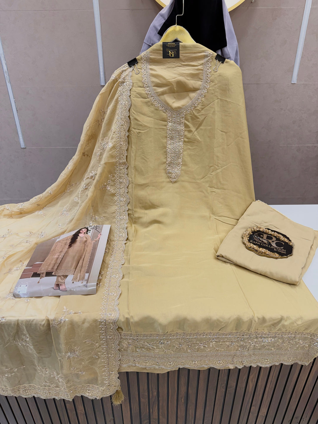 cotton unstitched suits 3131