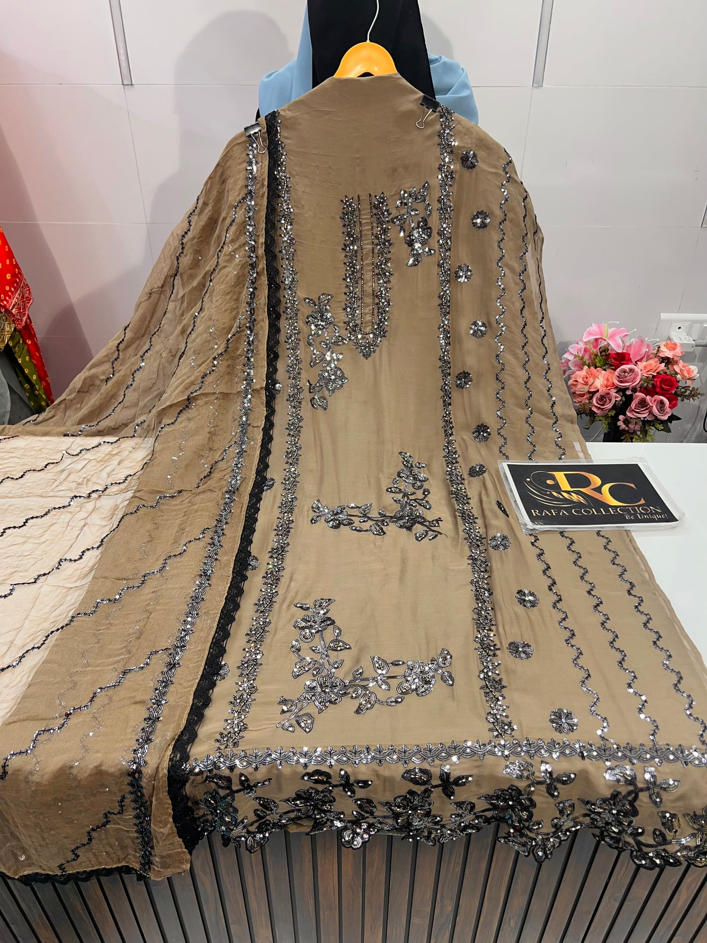 Organza Sequence Suit