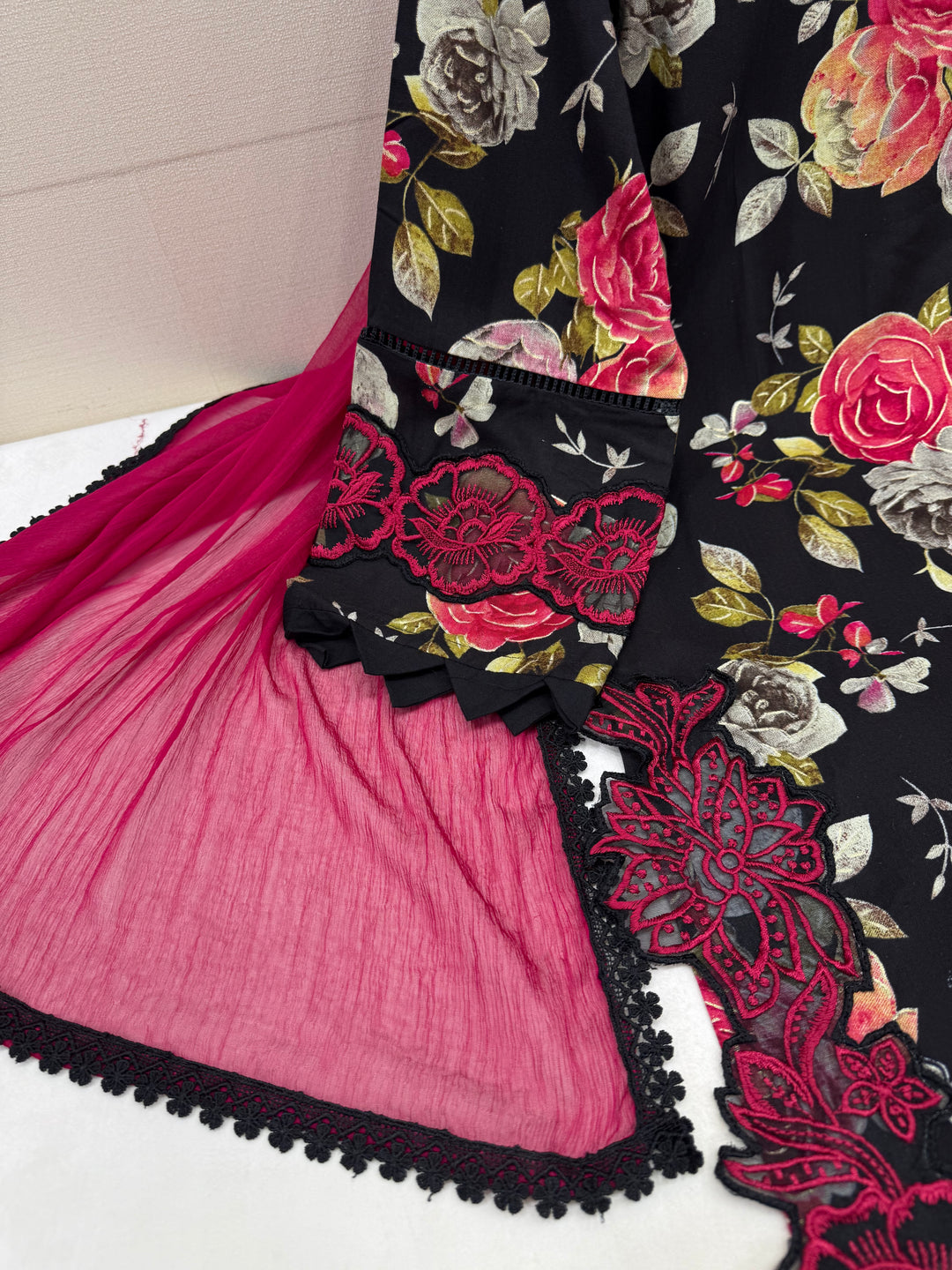 Pakistani cutwork suits