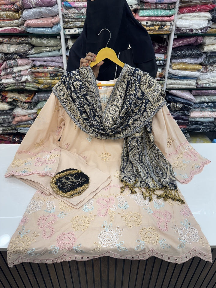 Chikankari pashmina sets