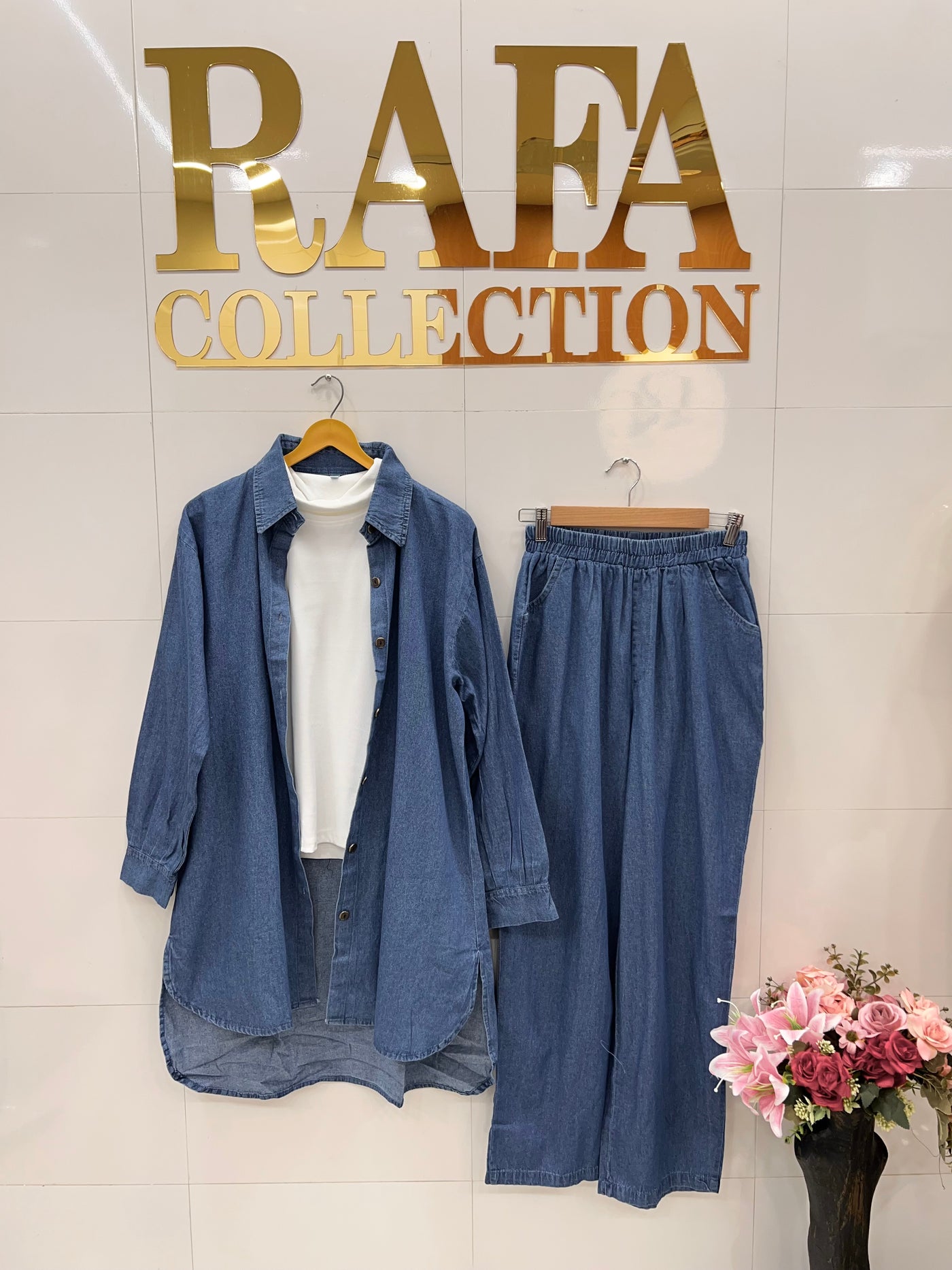 Denim co-ord set 2562