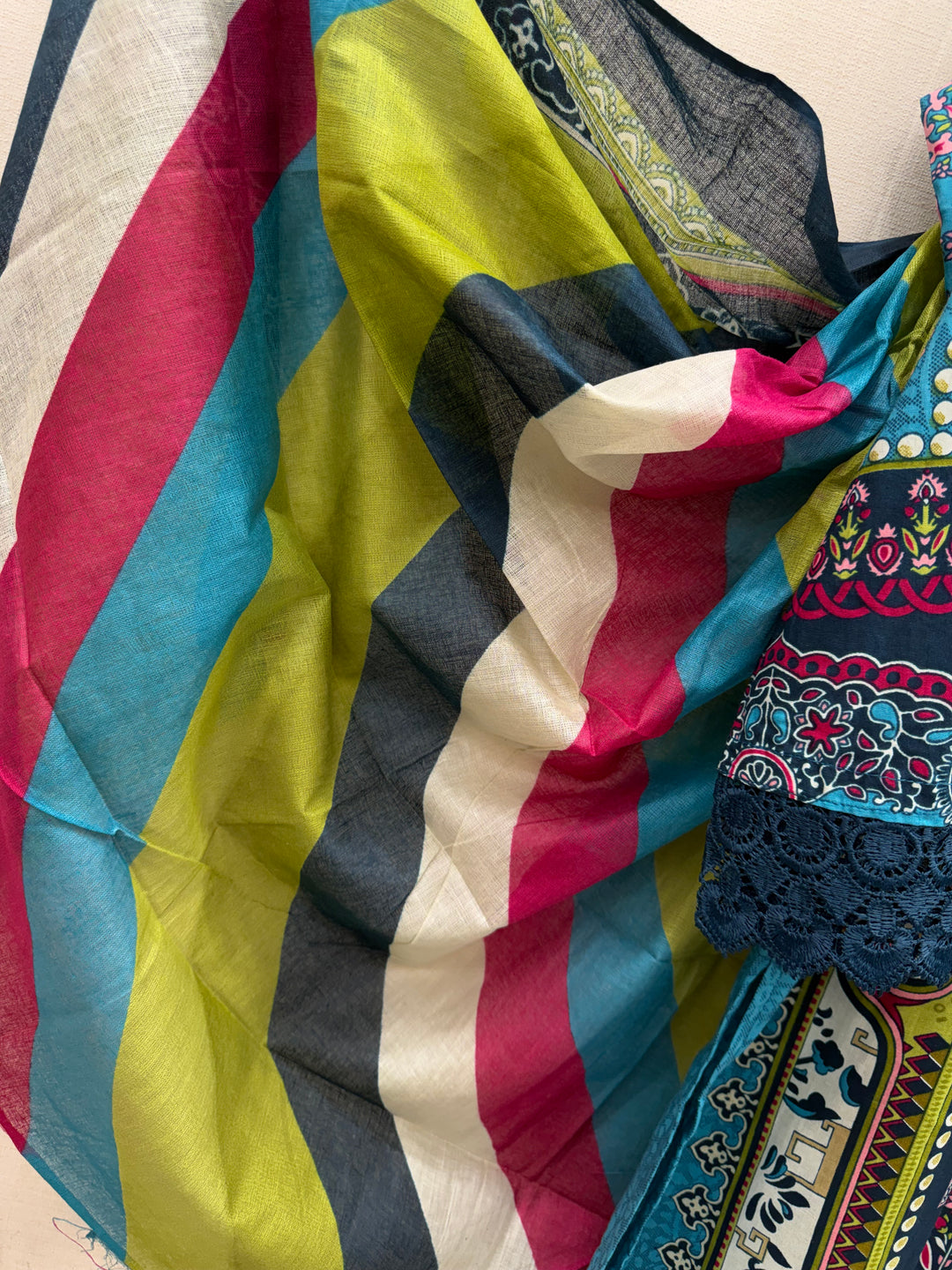 Cotton ready to wear suits 5018