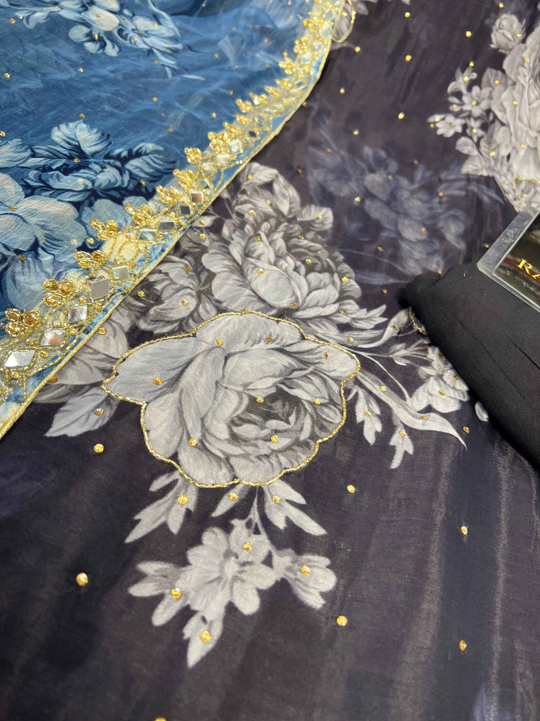 Organza Handwork Suit 2247