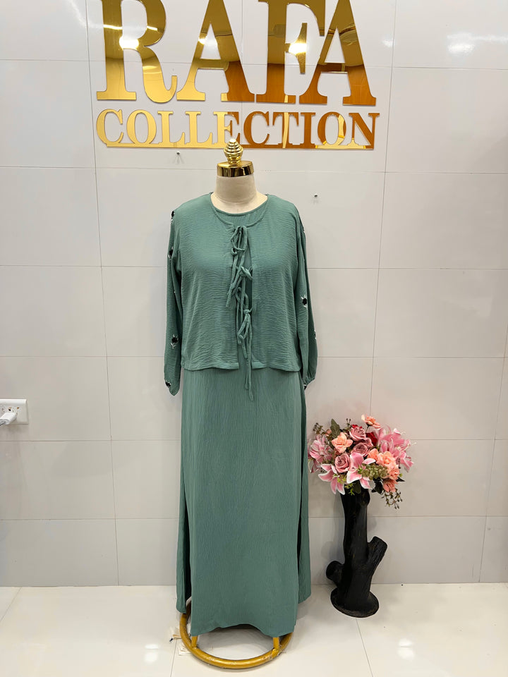 Korean 2 pc Long Dresses 2799