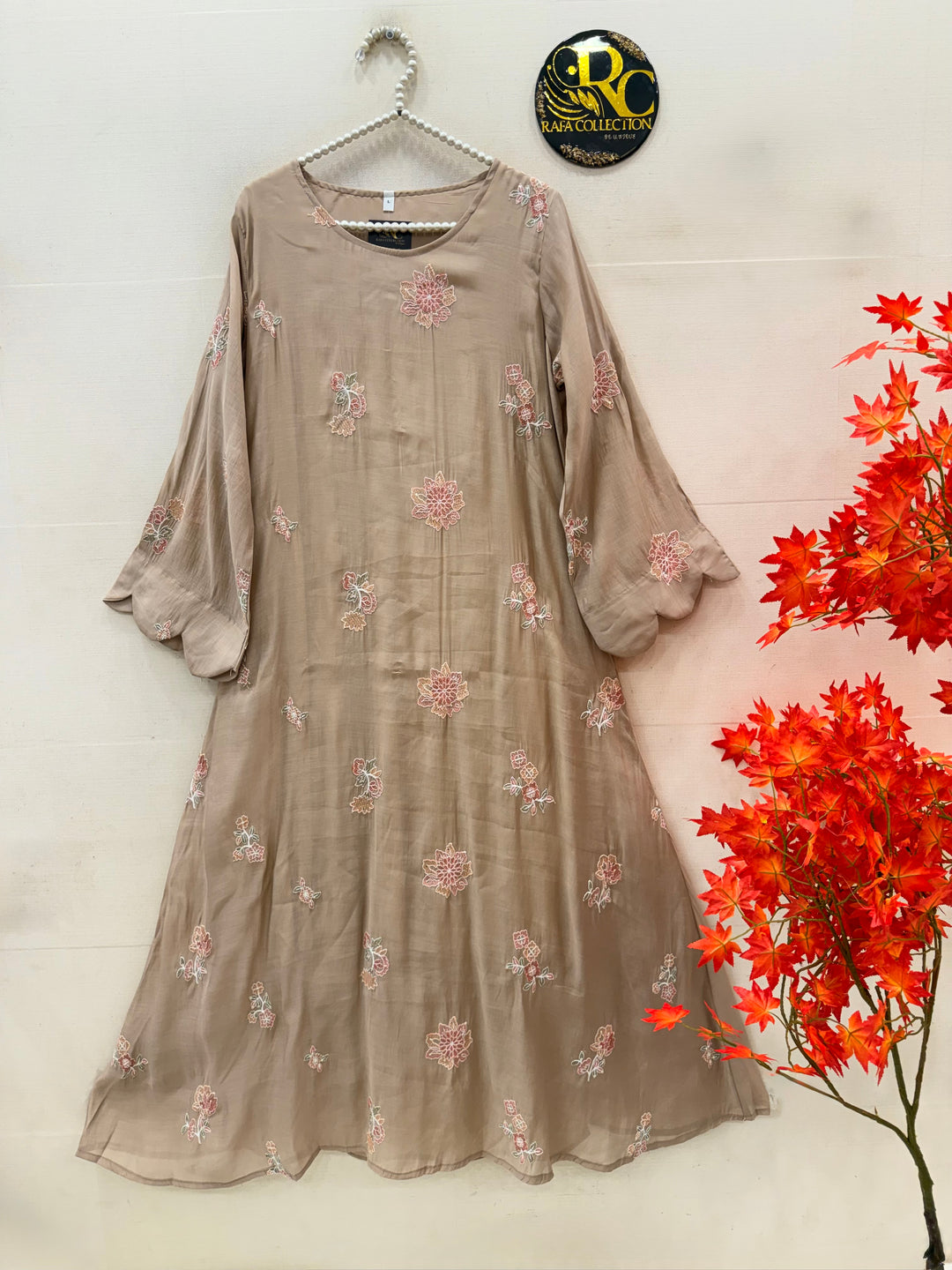 Mal chandheri Embroidered Gown’s