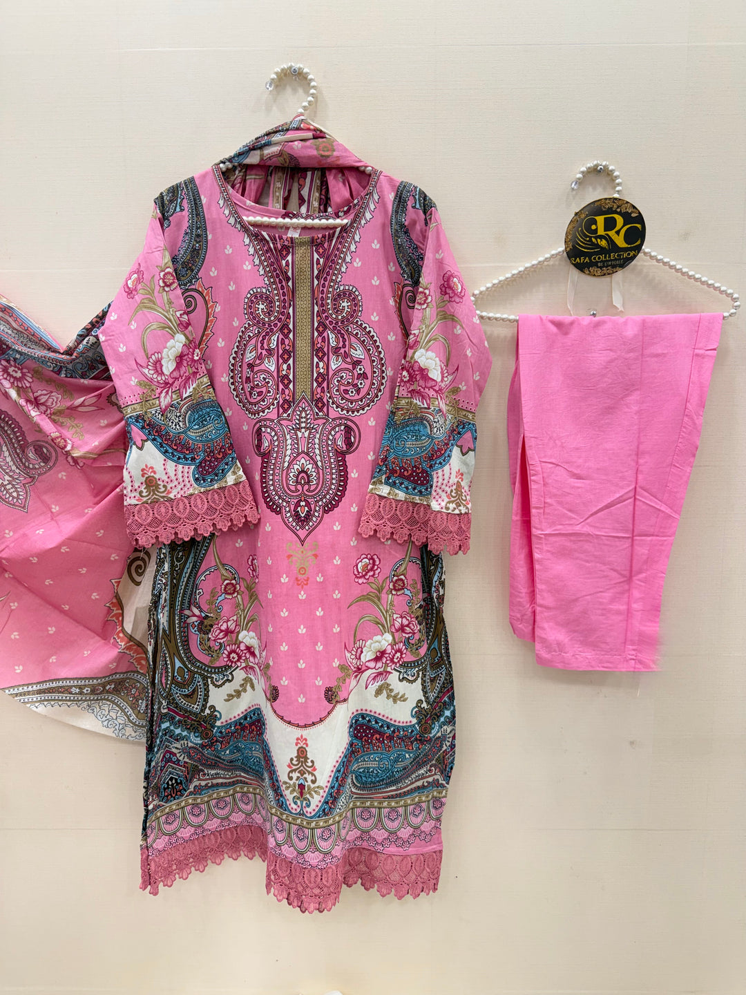 Cotton ready to wear suits 8001