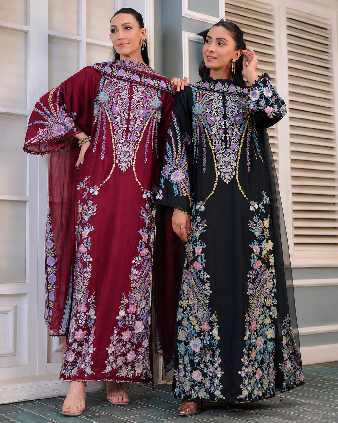 Pakistani Embroidered Suits