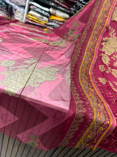 Pakistani patch work suits 2602