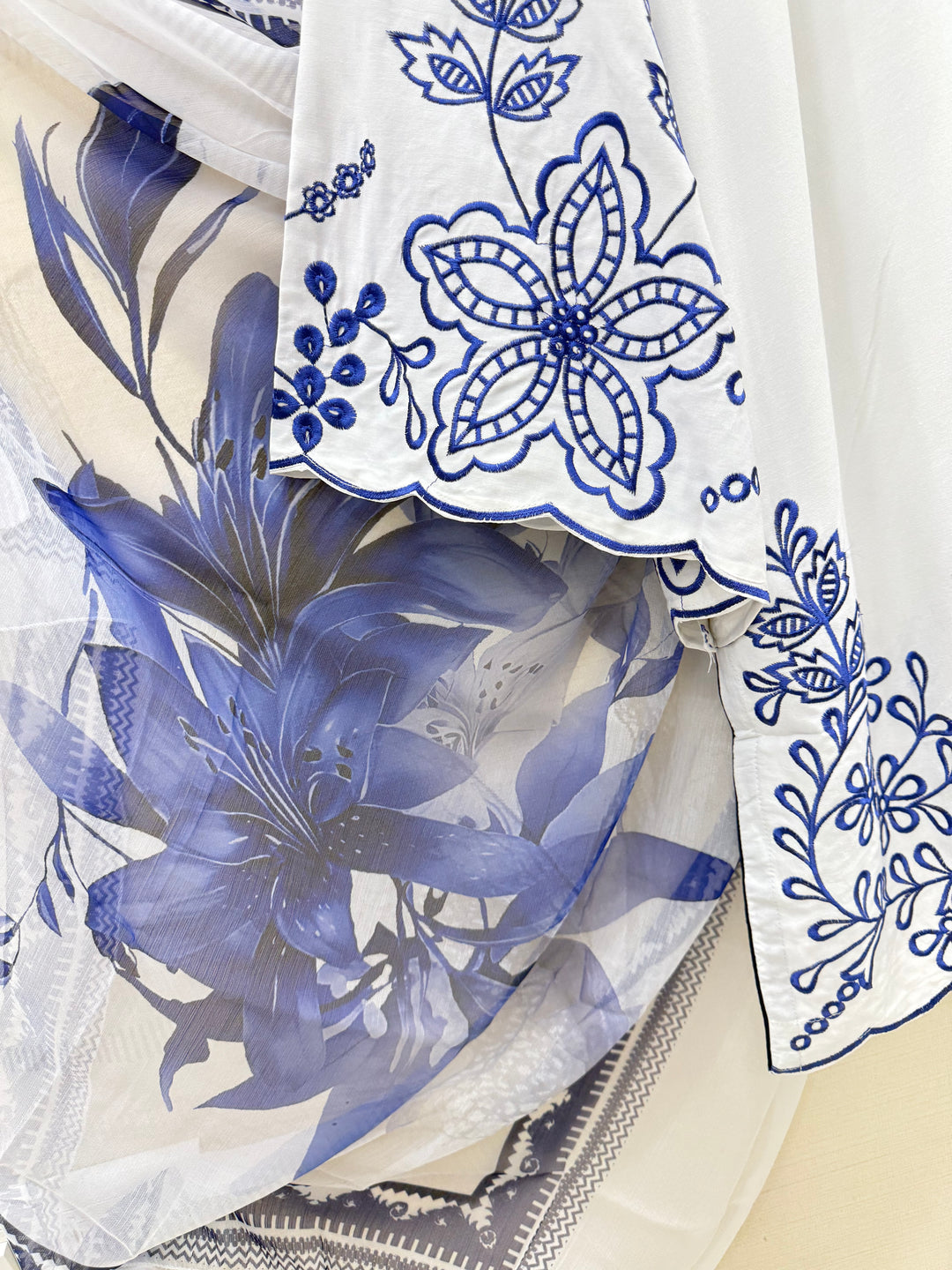 Embroidered Farshi suits