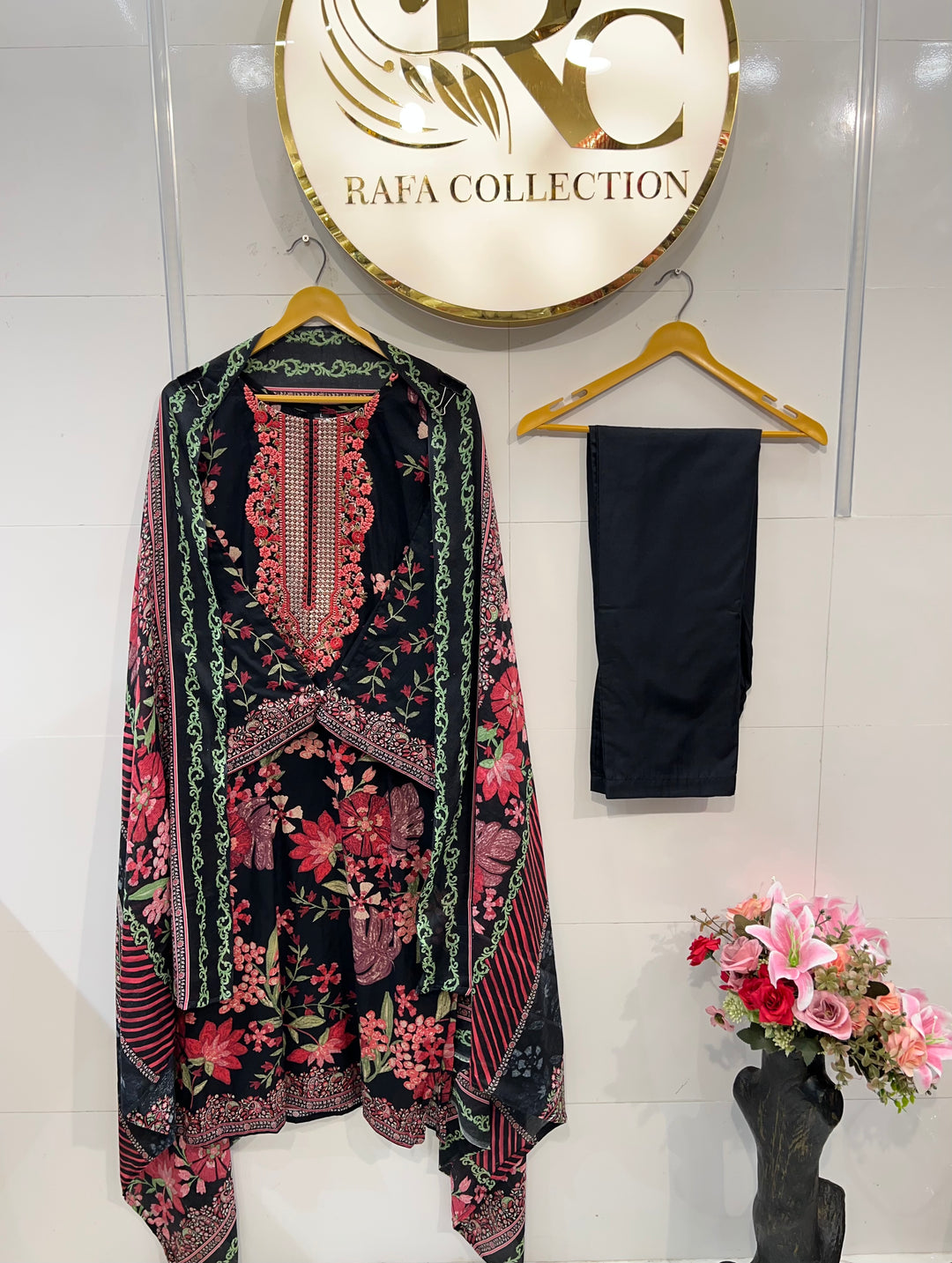 Paki Embroided suits 3410