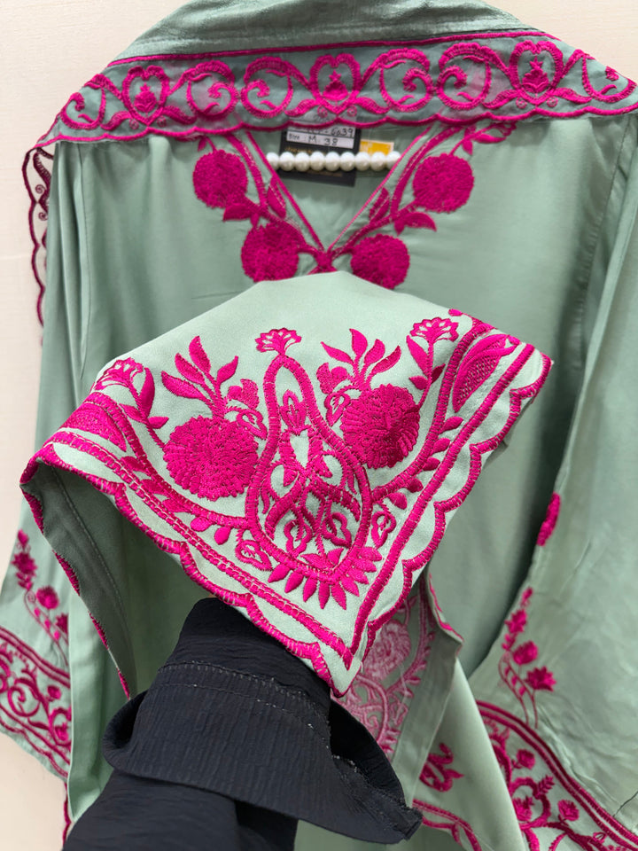 Pakistani Embroidered farshi suits
