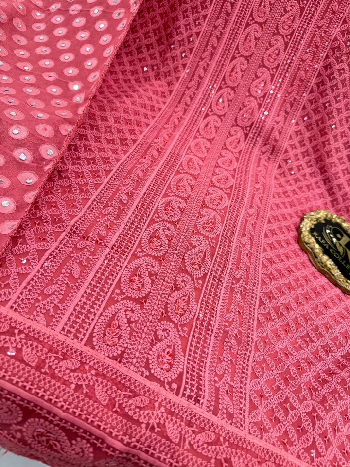 Georgette unstitched suits