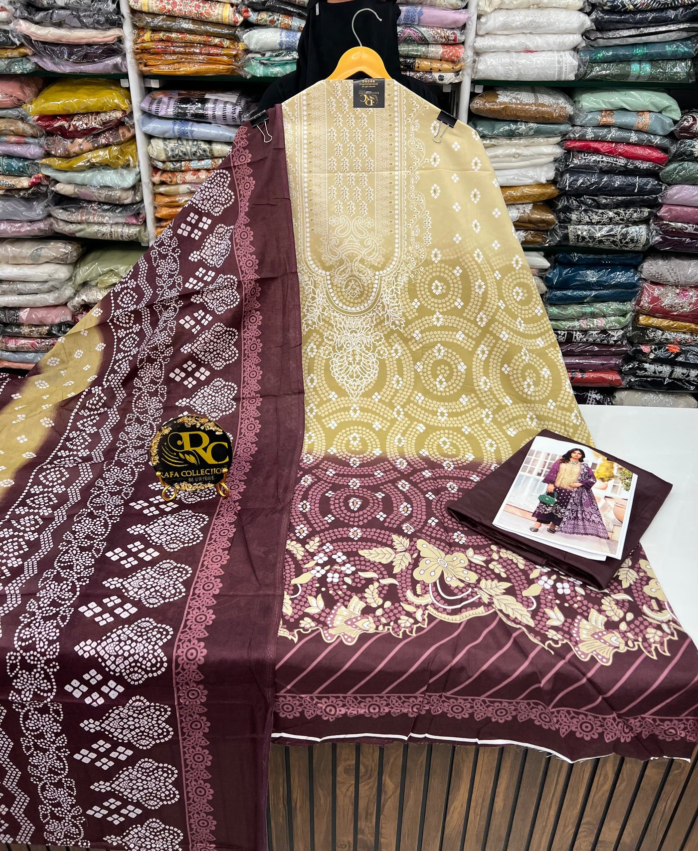 Cotton unstitched suits 2798