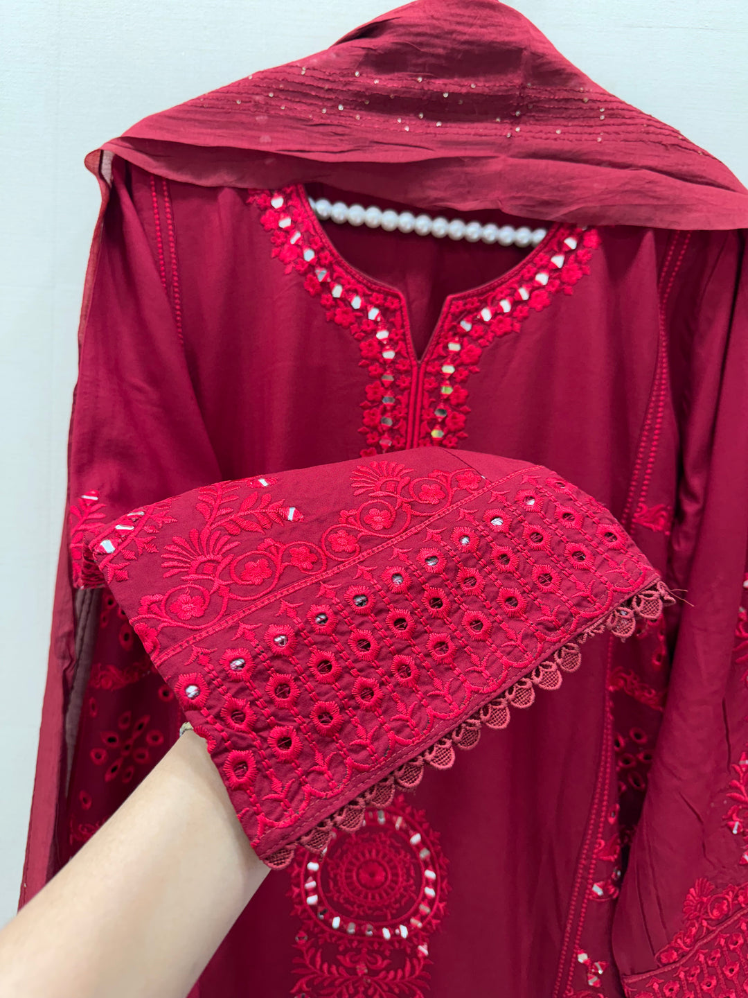Rayon Embroidered Suits